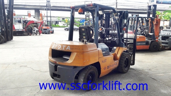 ขายรถยก TOYOTA 7FD35  รถนอกนำเข้าเองจากญี่ปุ่น MADE IN JAPAN