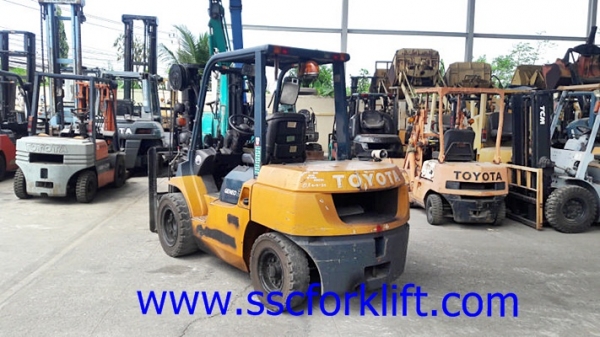 ขายรถยก TOYOTA 7FD35  รถนอกนำเข้าเองจากญี่ปุ่น MADE IN JAPAN