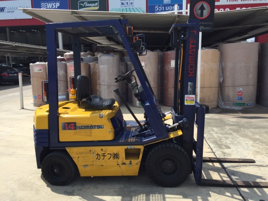 ขาย FORKLIFT KOMATSU FG14-15 เก่าญี่ปุ่น