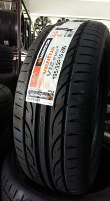 ยางใหม่ปี17 hankook v2 195/55r15 สนใจติดต่อร้าน ก.เจริญการยางครับ 081-3747940