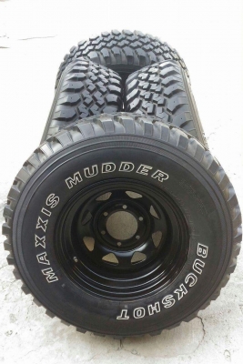ขายยาง Mud 31 พร้อมล้อสวยๆ