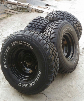 ขายยาง Mud 31 พร้อมล้อสวยๆ