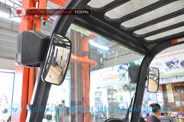 ขายรถโฟล์คลิฟท์มือสอง TOYOTA รุ่น 7FD25-30842 นำเข้าจากประเทศญี่ปุ่น 100\% ไม่เคยใช้งานในไทย