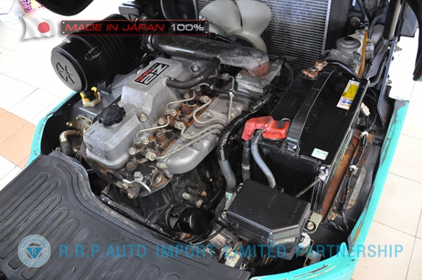 ขายรถโฟล์คลิฟท์มือสอง TOYOTA รุ่น 7FD25-16855 นำเข้าจากประเทศญี่ปุ่น 100\% ไม่เคยใช้งานในไทย