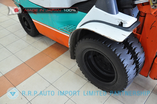 ขายรถโฟล์คลิฟท์มือสอง TOYOTA รุ่น 7FD25-16855 นำเข้าจากประเทศญี่ปุ่น 100\% ไม่เคยใช้งานในไทย