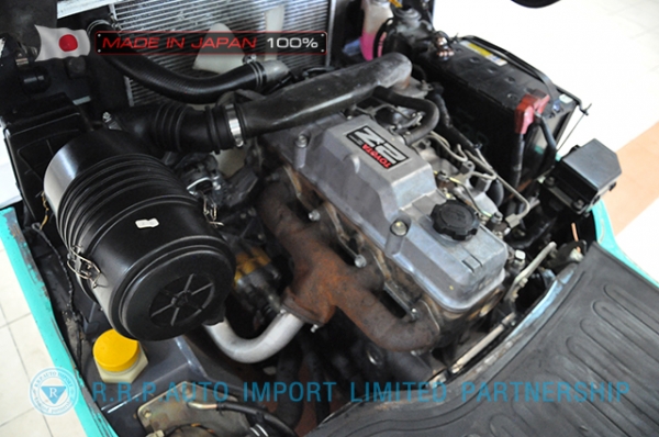 ขายรถโฟล์คลิฟท์มือสอง TOYOTA รุ่น 7FD25-16855 นำเข้าจากประเทศญี่ปุ่น 100\% ไม่เคยใช้งานในไทย