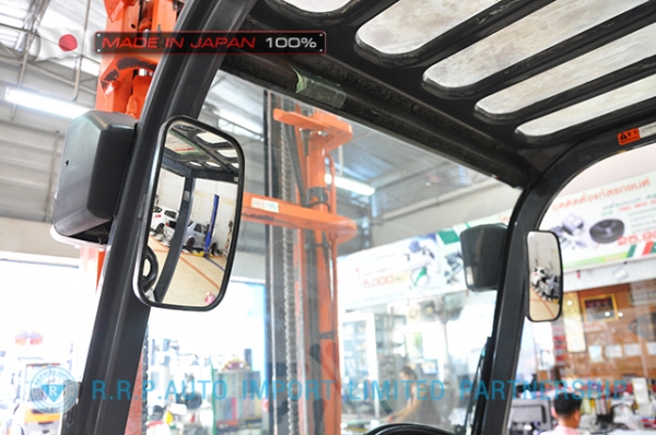 ขายรถโฟล์คลิฟท์มือสอง TOYOTA รุ่น 7FD25-16855 นำเข้าจากประเทศญี่ปุ่น 100\% ไม่เคยใช้งานในไทย