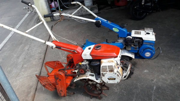 รถตีดินแบบเดินตามเก่าญี่ปุ่น 2 คัน ( ราคารวม 2 คัน )