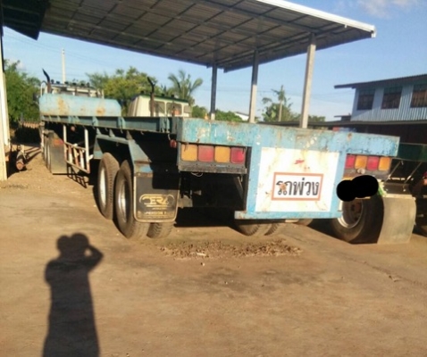 ขายรถหัวลาก ROCKY240  +หางพื้นเรียบ