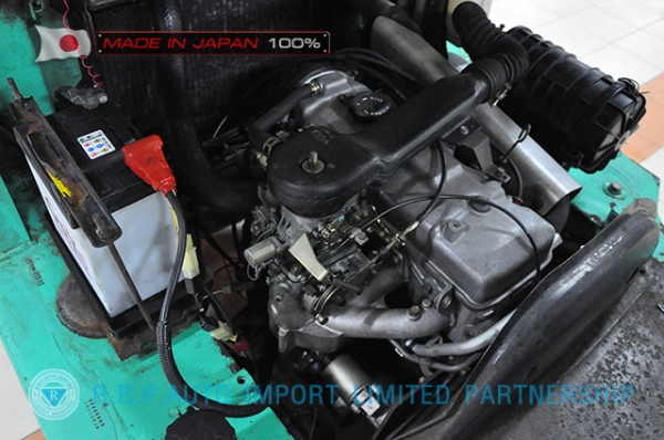 ขายรถโฟล์คลิฟท์มือสอง MITSUBISHI รุ่น KFG20-05372 นำเข้าจากประเทศญี่ปุ่น 100\% ไม่เคยใช้งานในไทย