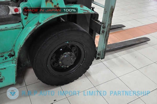 ขายรถโฟล์คลิฟท์มือสอง MITSUBISHI รุ่น KFG20-05372 นำเข้าจากประเทศญี่ปุ่น 100\% ไม่เคยใช้งานในไทย