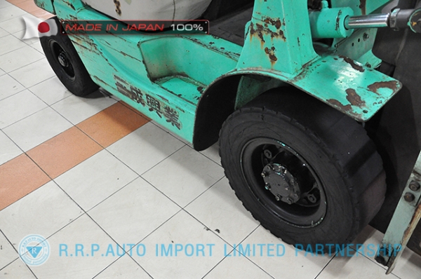 ขายรถโฟล์คลิฟท์มือสอง MITSUBISHI รุ่น KFG20-05372 นำเข้าจากประเทศญี่ปุ่น 100\% ไม่เคยใช้งานในไทย