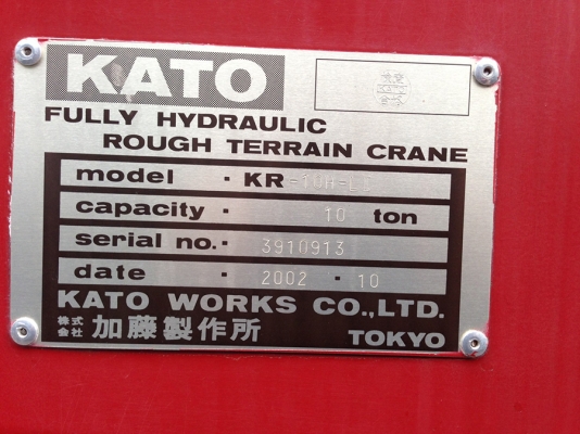 kato kr10 H-L2 * จดทะเบียนได้เลย **รถสวย มีเพาเวอร์ จิฟ