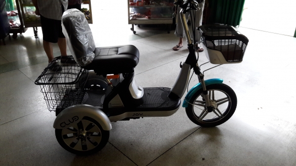 จักรยานไฟฟ้า ของใหม่นะครับ ยี่ห้อ Joy Bicycle รุ่น Club ขายไม่แพง
