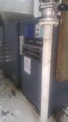 ปั๊มลมสกรูขนาด 250 Kwปี 97= 2 ตัวๆละ220,000 110 kwปี94= 2 ตัวๆละ170,000แอร์ดายเออร์1ตัว