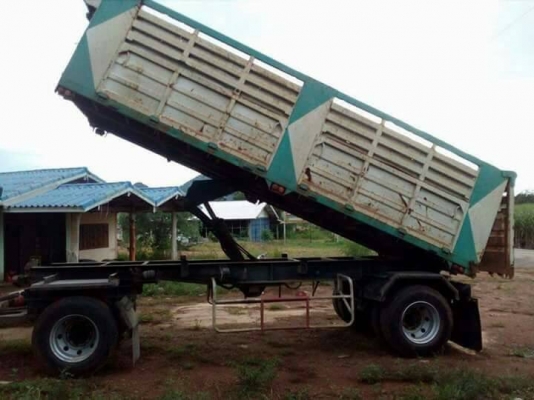 ขาย HINO 3M พ่วงแม่ลูก กระบะเหล็กดั๊ม หินทราย