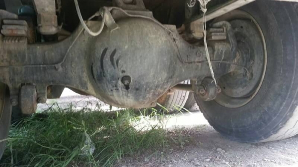 ขาย HINO 3M พ่วงแม่ลูก กระบะเหล็กดั๊ม หินทราย