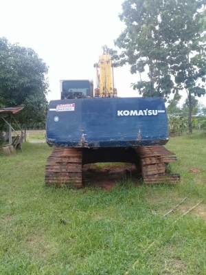 ขายรถขุดแบ็คโค KOMATSU PC200-5 สภาพใช้งานปกติ เครื่องเดิมปั๊มเดิม
