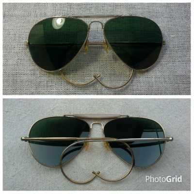 แว่นตาฝรั่งเศสวินเทจ ยุค &#039;80s โมเดลแม่ทัพ &#039;แมคอาร์เธอร์ - ผู้ชายกลางแจ้ง&#039; Vintage FRE