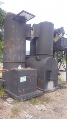ขายเตาเผามีระบบตัดเขม่าลงน้ำขนาด 500 กิโล 1 ชุดราคา 280,000 บาท