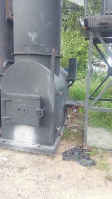 ขายเตาเผามีระบบตัดเขม่าลงน้ำขนาด 500 กิโล 1 ชุดราคา 280,000 บาท