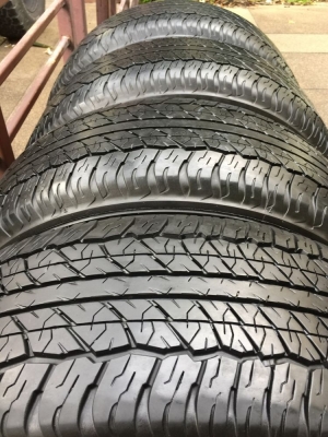 ยาง Dunlop Grandtrek 265 60 18 ปลายปี15 ดอกเต็ม ใช้ยาว ราคาไม่แพง ยาง Dunlop Grandtrek 265 60 18 ปลายปี15 ดอกเต็ม ใช้ยาว ราคาไม่แพง