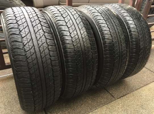 ยาง Dunlop Grandtrek 265 60 18 ปลายปี15 ดอกเต็ม ใช้ยาว ราคาไม่แพง ยาง Dunlop Grandtrek 265 60 18 ปลายปี15 ดอกเต็ม ใช้ยาว ราคาไม่แพง