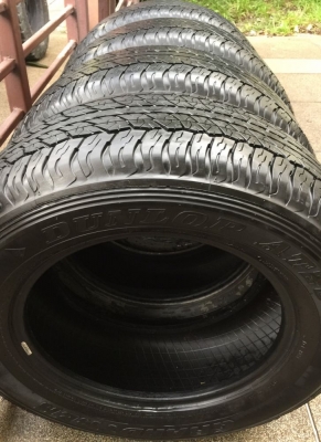 ยาง Dunlop Grandtrek 265 60 18 ปลายปี15 ดอกเต็ม ใช้ยาว ราคาไม่แพง ยาง Dunlop Grandtrek 265 60 18 ปลายปี15 ดอกเต็ม ใช้ยาว ราคาไม่แพง