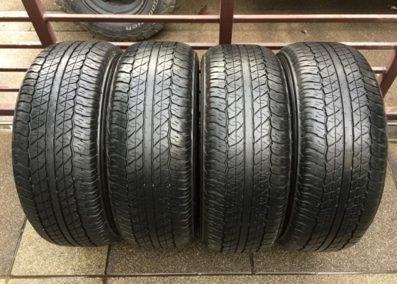 ยาง Dunlop Grandtrek 265 60 18 ปลายปี15 ดอกเต็ม ใช้ยาว ราคาไม่แพง ยาง Dunlop Grandtrek 265 60 18 ปลายปี15 ดอกเต็ม ใช้ยาว ราคาไม่แพง