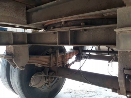 ขาย 165,000 บาท ลูกพ่วงพื้นเรียบ 2 คาน ยาว 6.2 เมตร คัสชีสวย เอกสารเล่มทะเบียน   รถอยู่. จ.สุรินทร์  090-772-3710 090-772-3708