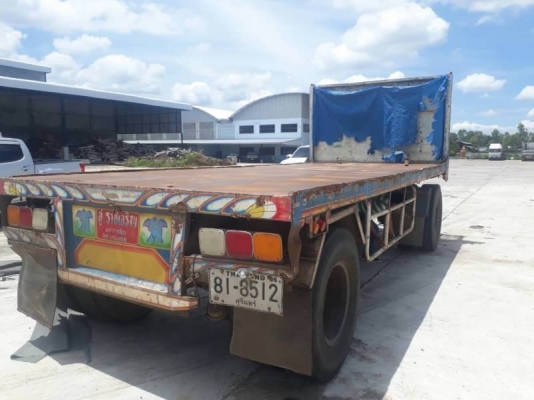 ขาย 165,000 บาท ลูกพ่วงพื้นเรียบ 2 คาน ยาว 6.2 เมตร คัสชีสวย เอกสารเล่มทะเบียน   รถอยู่. จ.สุรินทร์  090-772-3710 090-772-3708