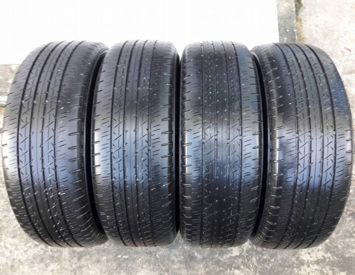 ยางรถยนต์มือสอง BRIDGESTONE รุ่น TURANZA RE33 .215 60R16 ปี2016 สภาพสวยมากๆ ดอกเยอะใช้อีกยาวๆไม่แพง