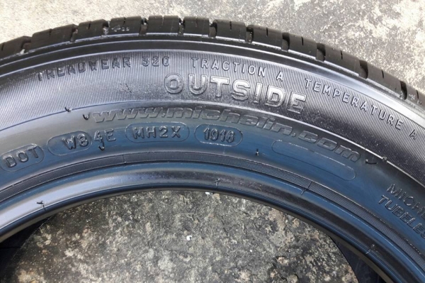 ยางรถยนต์มือสอง MICHELIN รุ่น ENERGY xm1. 175 65R15 สัปดาห์ที่19ปี2016 ลงพื้นจริงปลายปี2016 สภาพสวยม