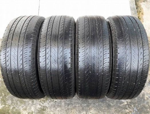 ยางรถยนต์มือสอง BRIDGESTONE รุ่น Ecopia EP850. 265 65R17 สัปดาห์25ปี2016 ลงพื้นปลายปี2016 สภาพสวยดอก
