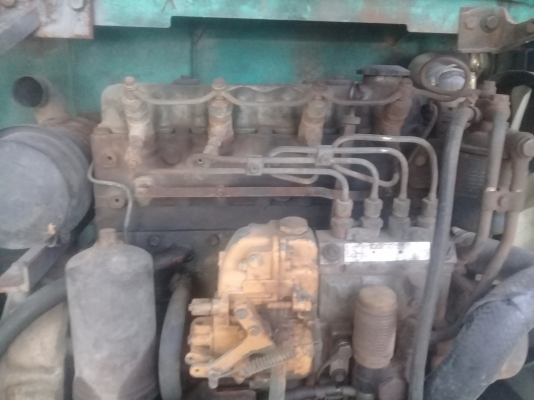 โคมัสสุ pc 20-7 พึ่งยกเครื่องอีซูซุ 4 สูบวาง แรงๆ แถมเทลเลอร์ให้ด้วย