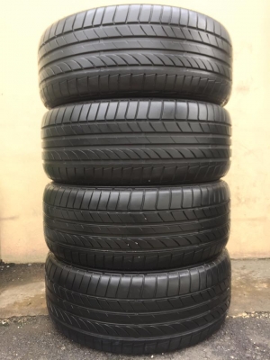 ขายยาง DUNLOP SP SPORT MAXX TT (MADE IN JAPAN) 235-55-17 ปี15 ดอกหนาจัด สภาพสวย ไม่มีตำหนิ ชุดละ 6,5