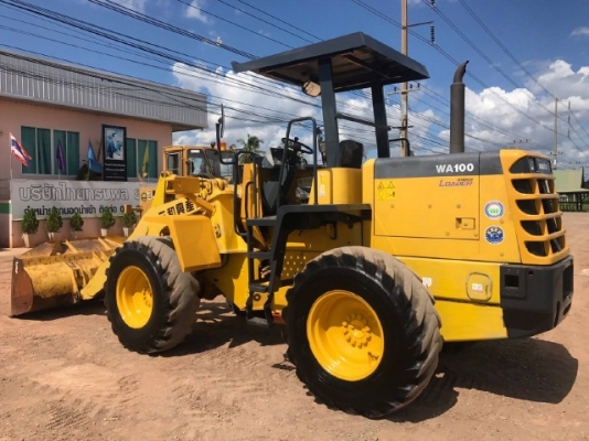 ขายรถตักล้อยาง KOMATSU WA100-3 แขนยาวพิเศษ รถนอกนำเข้าจากญี่ปุ่น สภาพสวยพร้อมใช้ มีVDOการทำงานครับ ขายรถตักล้อยาง KOMATSU WA100-3 แขนยาวพิเศษ รถนอกนำเข้าจากญี่ปุ่น สภาพสวยพร้อมใช้ มีVDOการทำงานครับ