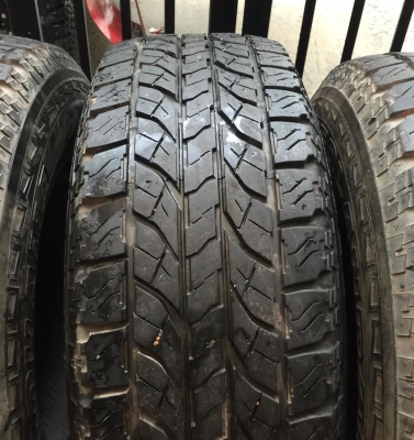 ยางYokohama AT-s 265/70/16 ตัวหนังสือขาว สภาพดี ไม่เคยปะ ถูกๆ4เส้น