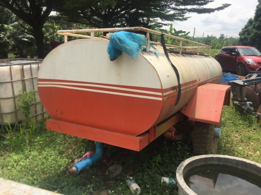 ขายแทงค์น้ำเทรลเลอร์ 4000 ลิตร มือสอง สภาพสวย ต่อรองได้
