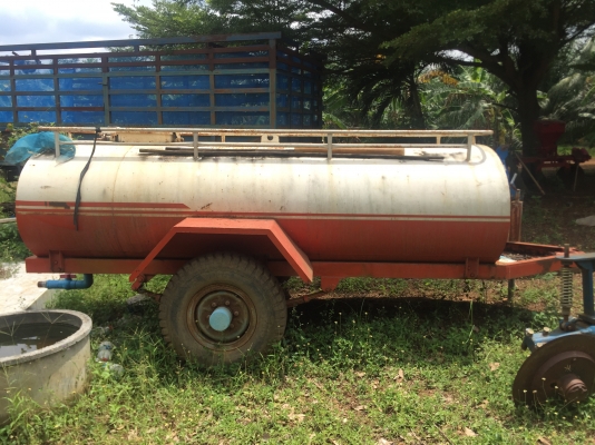 ขายแทงค์น้ำเทรลเลอร์ 4000 ลิตร มือสอง สภาพสวย ต่อรองได้