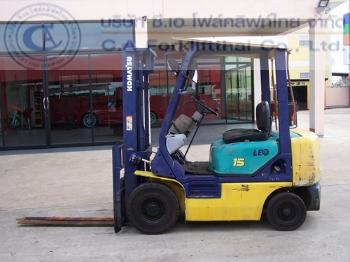 ขาย รถโฟล์คลิฟท์ KOMATSU รุ่น FG15LC-16