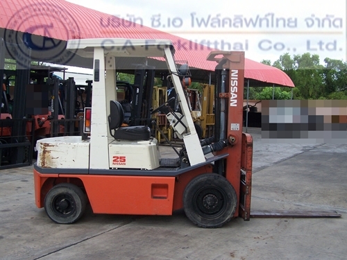 ขาย  รถโฟล์คลิฟท์ NISSAN รุ่น EH02M25