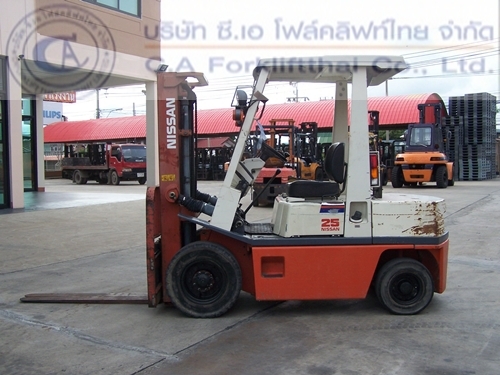 ขาย  รถโฟล์คลิฟท์ NISSAN รุ่น EH02M25