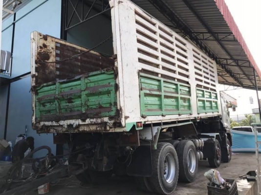 ขาย 2,400,000 บาท ISUZU DECA ปี 56 แม่ดั้ม 12 ล้อ -ลูกดั้ม 3 คาน เครื่องดี หัวบาง ยางดี คัสชีสวย เอกสารเล่มทะเบียน รถอยู่. จ.ยโสธร  090-772-3710 090-772-3708