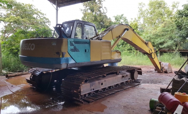 ขาย แบคโฮ KOBELCO SK200 Mark 3 เอกสารเล่มทะเบียนครบ ไฟฟ้าตัดแล้ว ช่วงล่างต้องเก็บงานครับ ราคาต่อรองได้