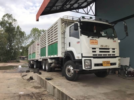 ขาย 2,550,000 บาท ISUZU DECA ปี 56 แม่ดั้ม-ลูกดั้ม 3 คาน เครื่องดี หัวบาง ยางดี คัสชีสวย เอกสารเล่มทะเบียน รถอยู่. จ.ยโสธร  090-772-3710 090-772-3708