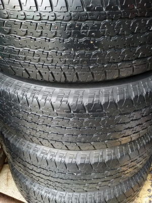บริสโตน.245/70/16ปี4911 ไม่ปะไม่บวม ดอกยางเดิมๆ ชุด1800บ.สนใจ.0879050181.ส่งได้ทั่วไทย