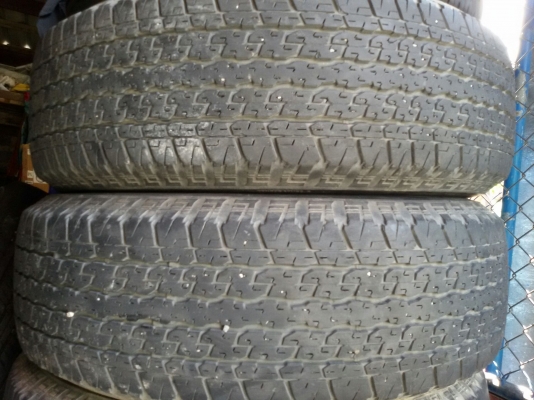 บริสโตน.245/70/16ปี4911 ไม่ปะไม่บวม ดอกยางเดิมๆ ชุด1800บ.สนใจ.0879050181.ส่งได้ทั่วไทย