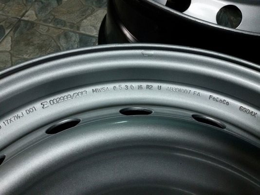 ล้อกะทะฟอร์ด ขอบ17x7.5  ชุด3200บ.โทร.0879050181.ส่งได้ทั่วไทยคับ