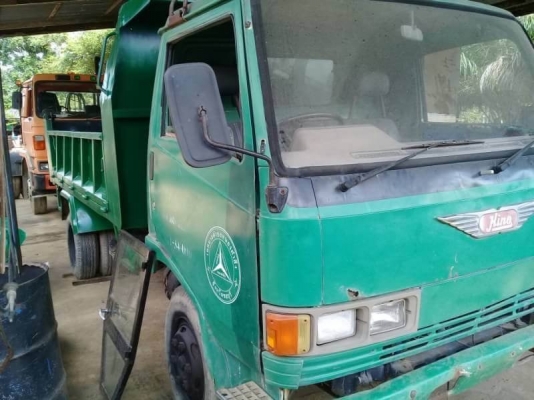 ขาย 295,000 หกล้อดั้ม HINO FB เครื่อง 117 เครื่องดี คัชชีสวย เอกสารเล่มทะเบียน รถยุ อุบลราชธานี 090-